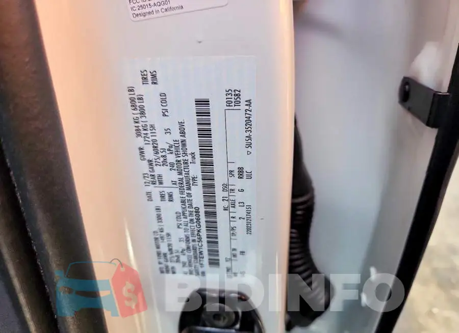 1FTEW1C56PKG06080 Photo# 13