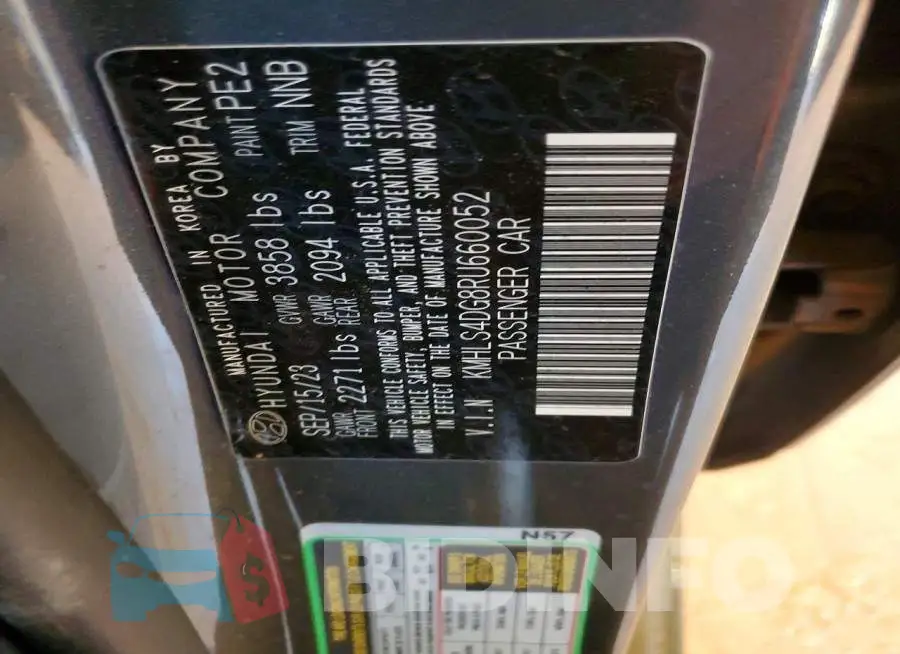 KMHLS4DG8RU660052 Photo# 13