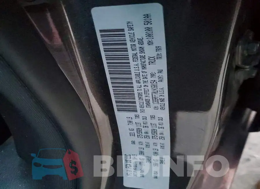1C6SRFFT0LN160154 Photo# 12