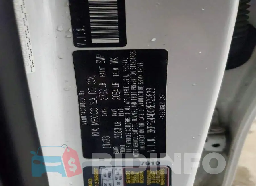 3KPF24AD0RE722828 Photo# 12