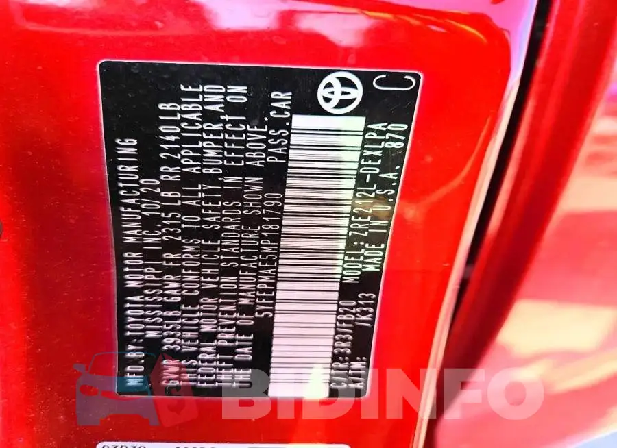 5YFEPMAE5MP181790 Photo# 13