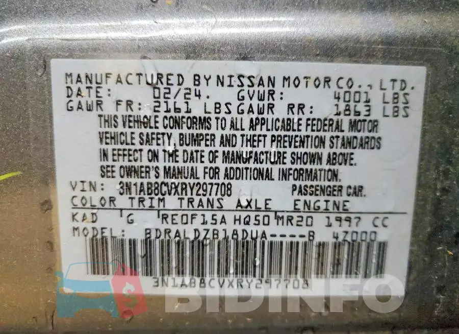 3N1AB8CVXRY297708 Photo# 12