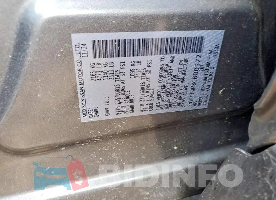5N1BT3BB4SC800572 Photo# 13