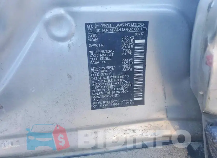 KNMAT2MVXHP618121 Photo# 12