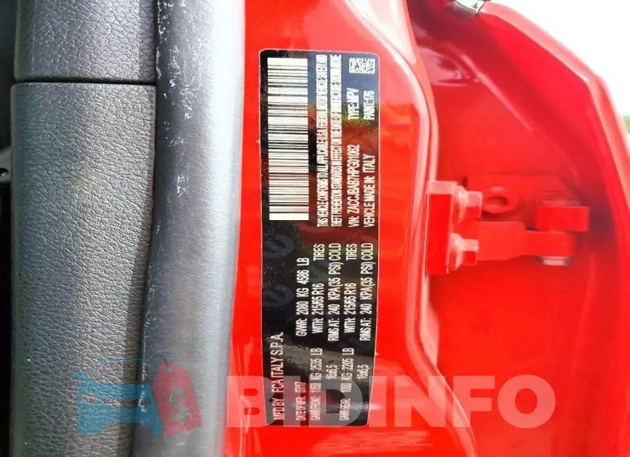 ZACCJBAB7HPG01062 Photo# 14