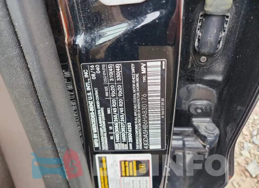 4JGDA5HB6HA830176 Photo# 13