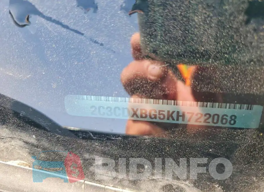 2C3CDXBG5KH722068 Photo# 12