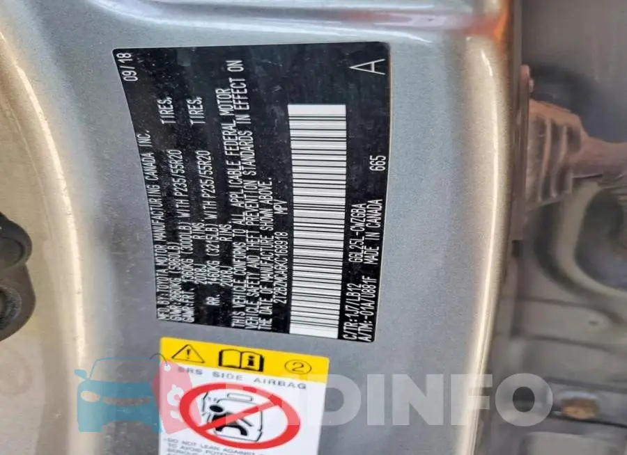 2T2BZMCA6KC168918 Photo# 13
