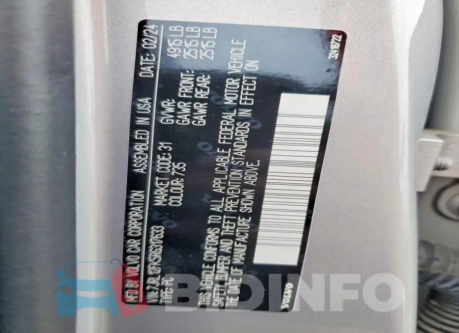 7JRL12FK5RG317633 Photo# 12