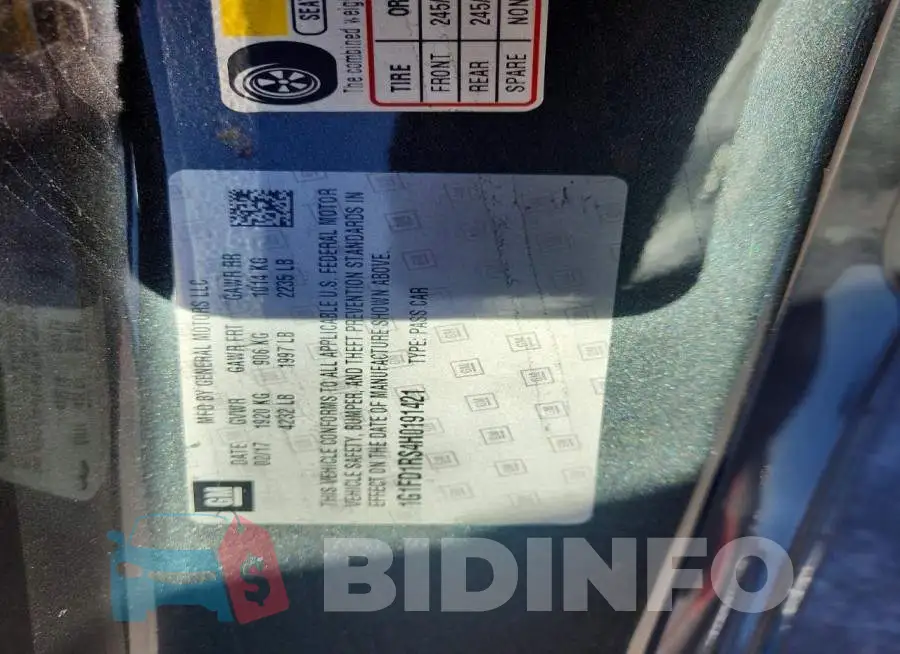 1G1FD1RS4H0191421 Photo# 12