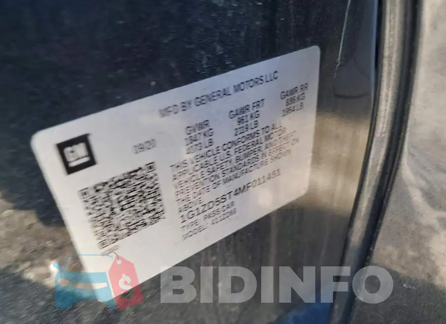 1G1ZD5ST4MF011451 Photo# 12