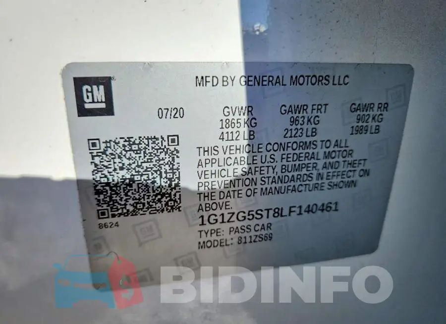 1G1ZG5ST8LF140461 Photo# 12