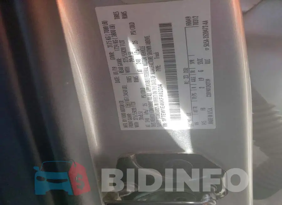 1FTEW1E46KFA92334 Photo# 12
