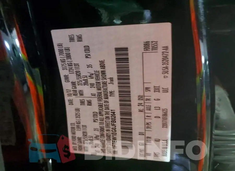 1FTEW1EG0JFB02641 Photo# 12