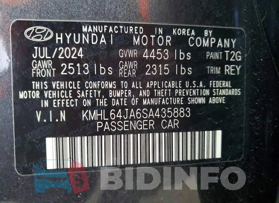 KMHL64JA6SA435883 Photo# 12