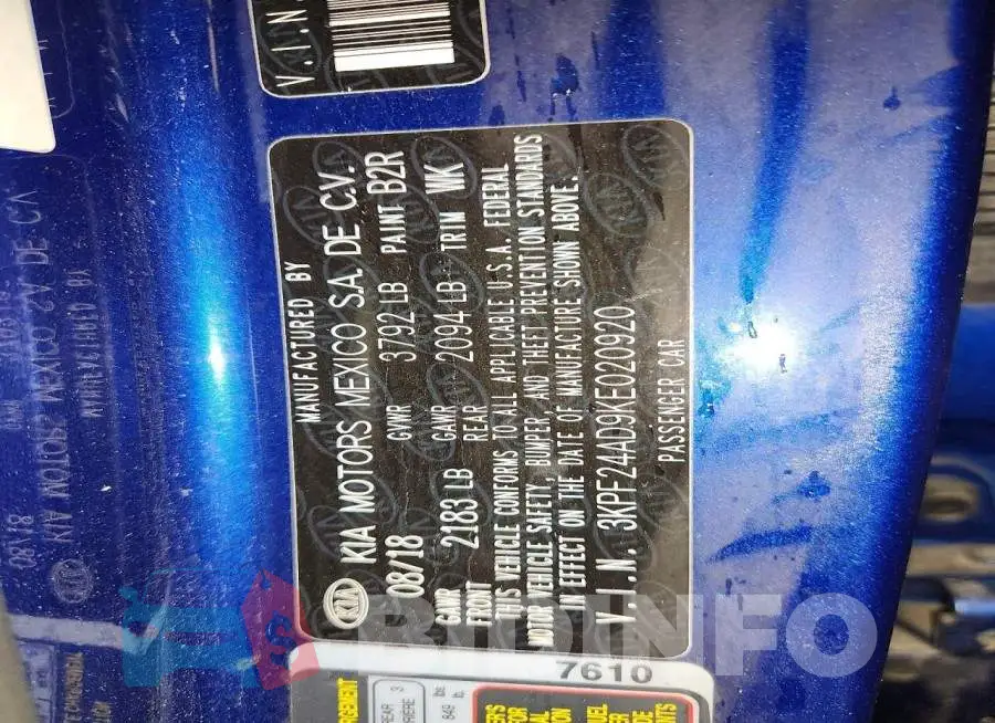 3KPF24AD9KE020920 Photo# 12