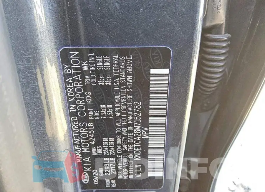 KNDETCA28M7152782 Photo# 13