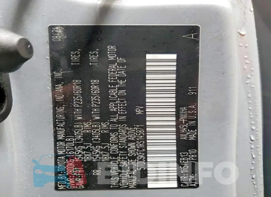 5TDCSKFC1RS145871 Photo# 12