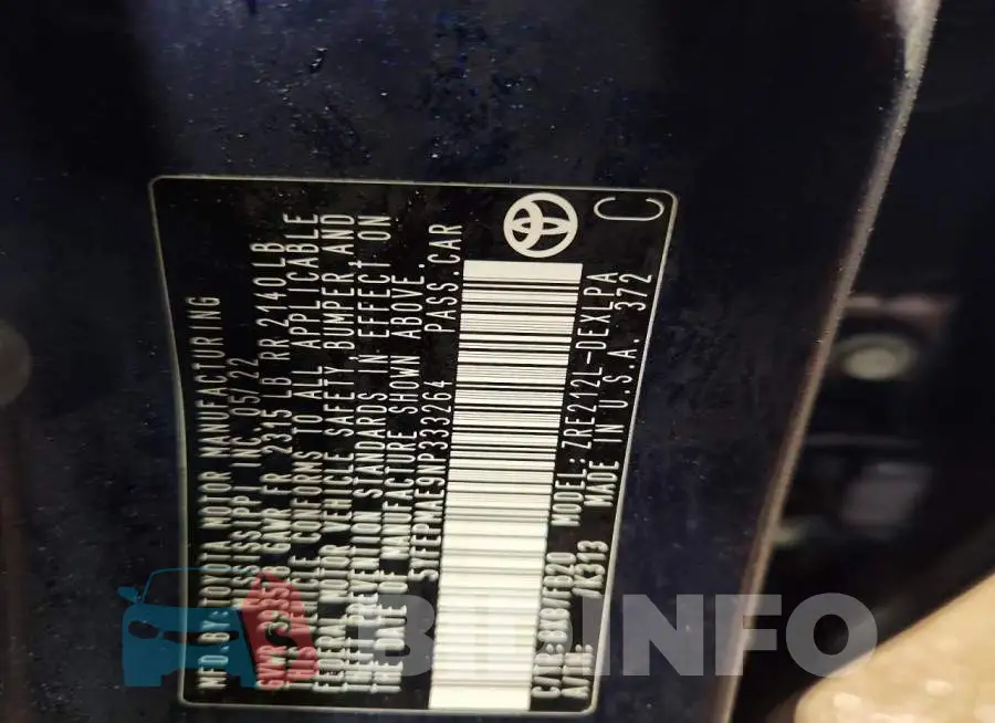 5YFEPMAE9NP333264 Photo# 12