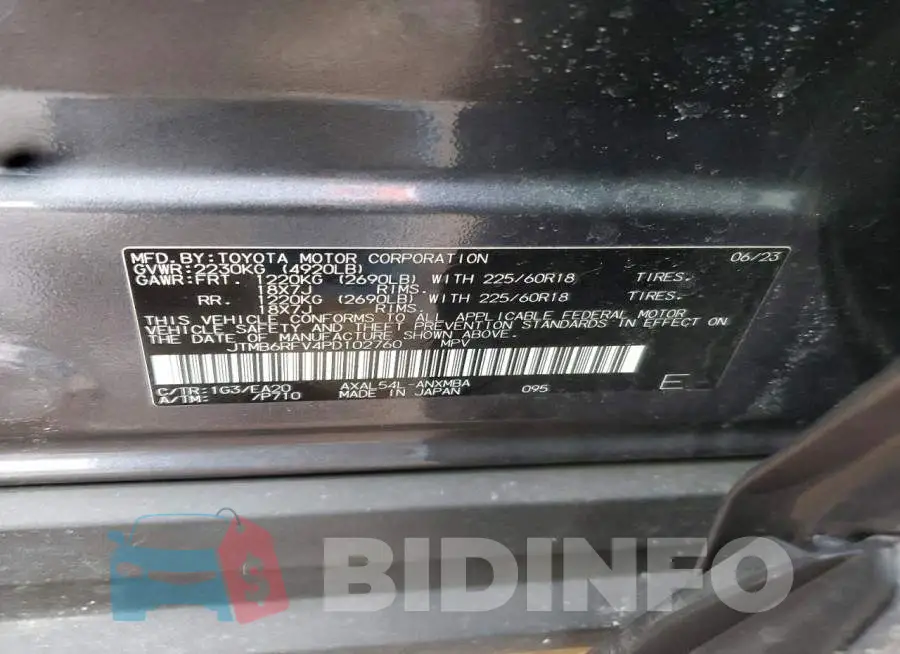 JTMB6RFV4PD102760 Photo# 13