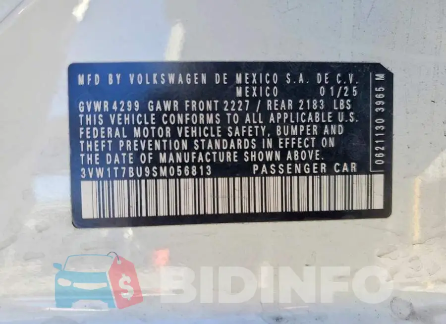 3VW1T7BU9SM056813 Photo# 12