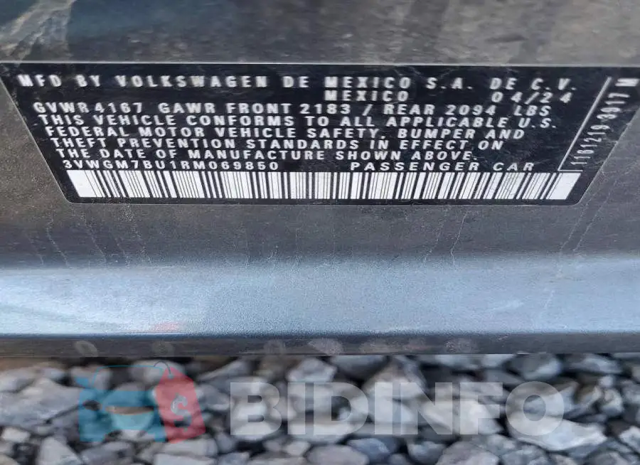 3VWGM7BU1RM069850 Photo# 12