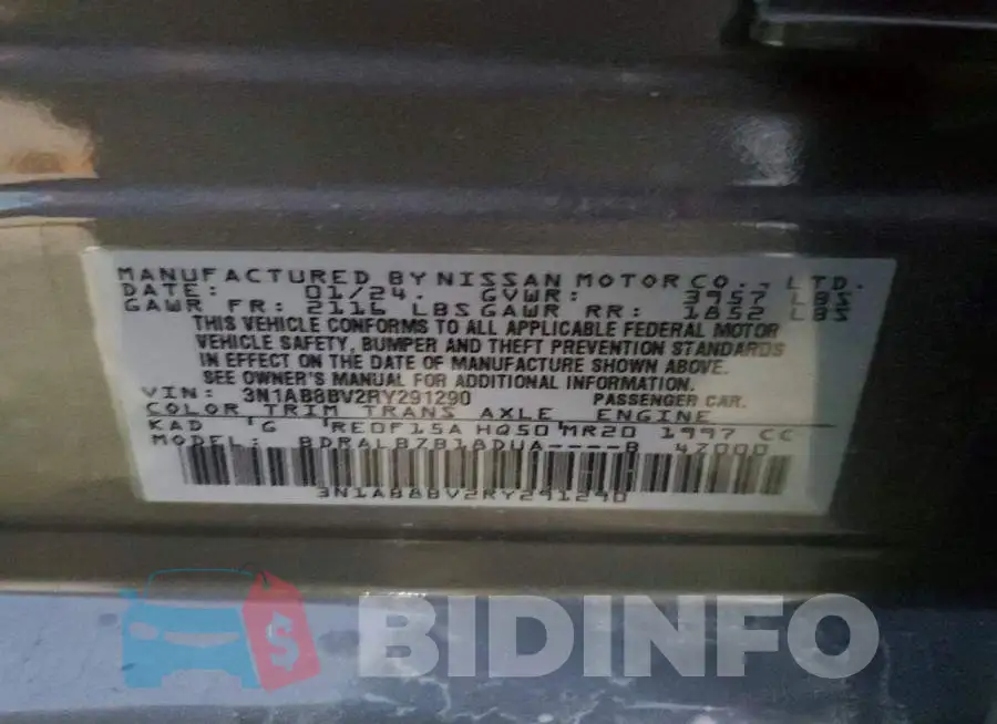3N1AB8BV2RY291290 Photo# 12