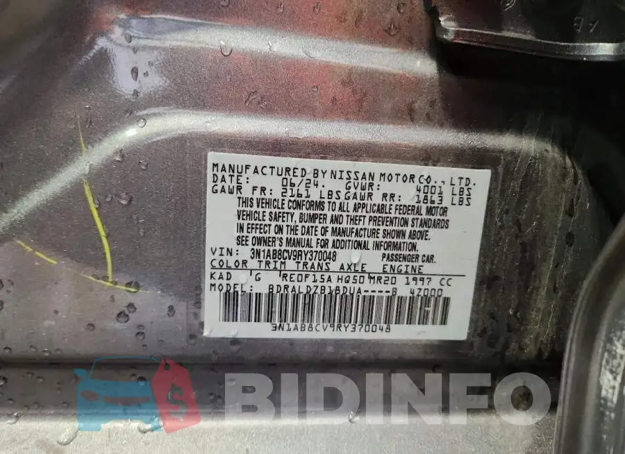 3N1AB8CV9RY370048 Photo# 12