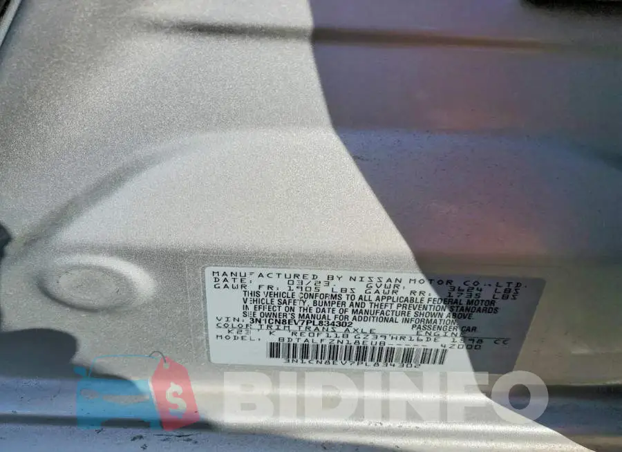 3N1CN8EV7PL834302 Photo# 12