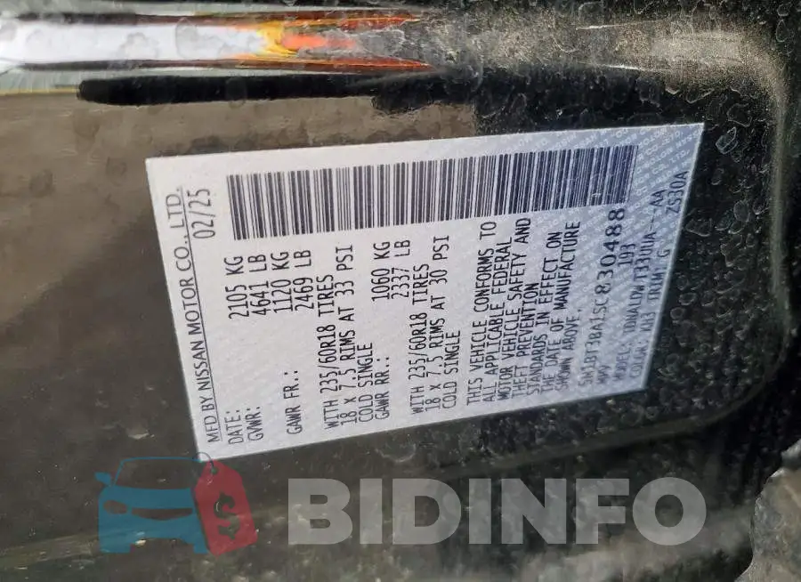 5N1BT3BA1SC830488 Photo# 13