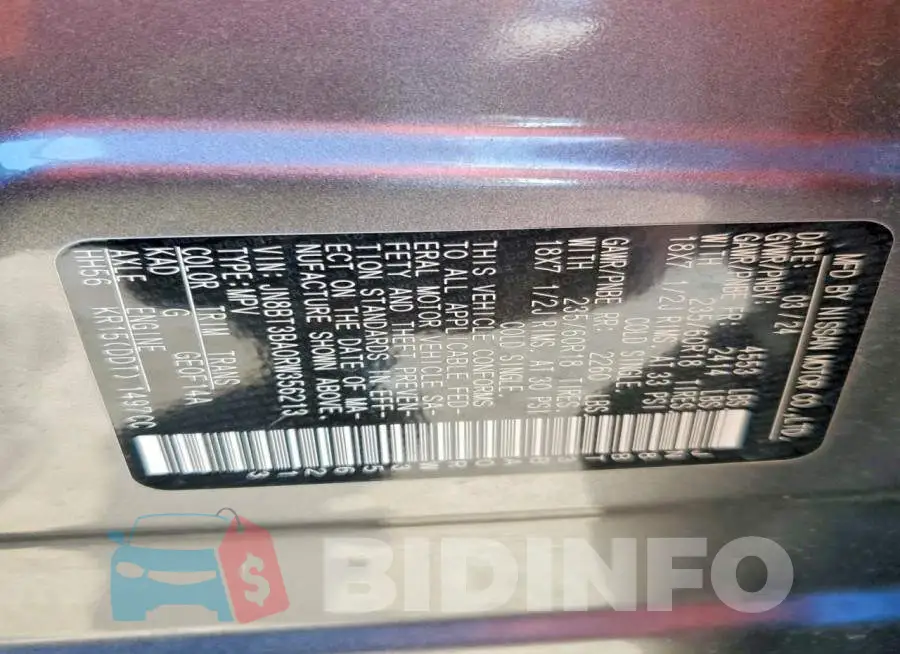 JN8BT3BA0RW356213 Photo# 12