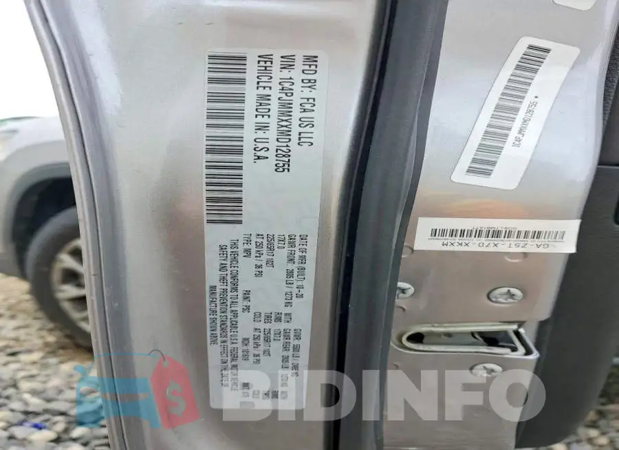 1C4PJMMXXMD128755 Photo# 12