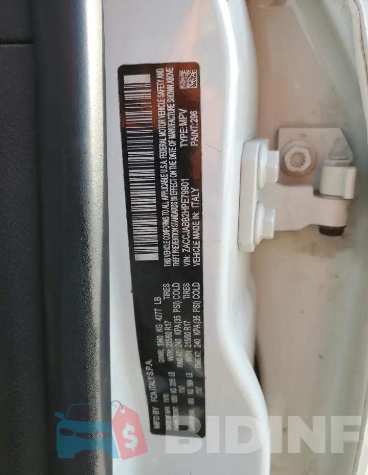 ZACCJABB2HPE79901 Photo# 13
