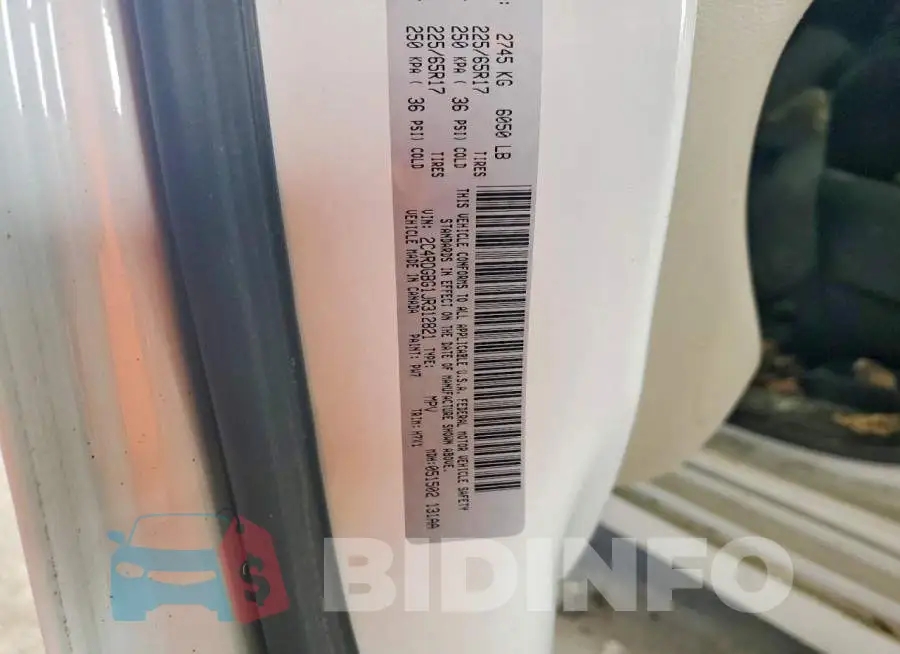2C4RDGBG1JR312821 Photo# 13