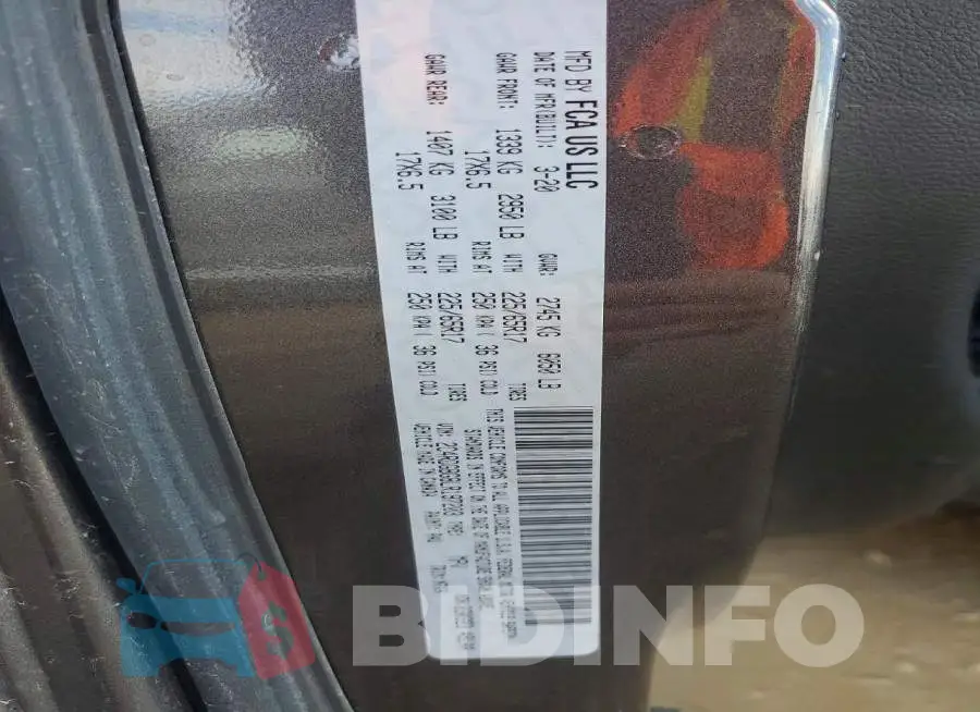 2C4RDGBG8LR197203 Photo# 13