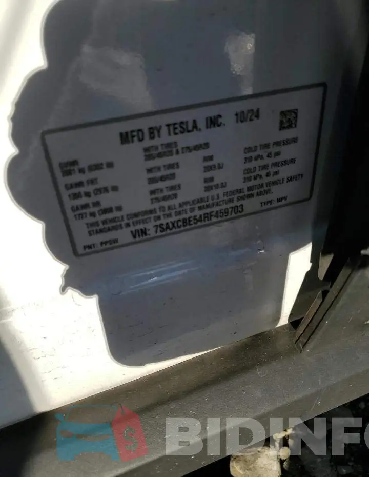 7SAXCBE54RF459703 Photo# 13