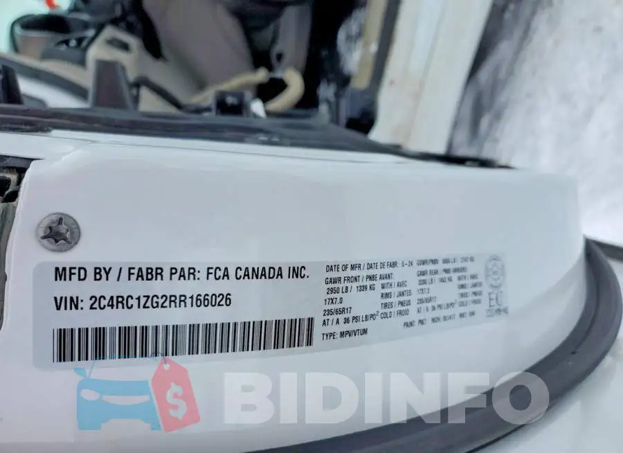 2C4RC1ZG2RR166026 Photo# 14