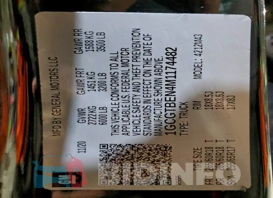 1GCGTBEN4M1174482 Photo# 12
