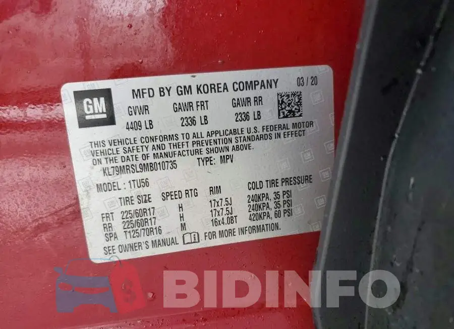 KL79MRSL9MB010735 Photo# 13