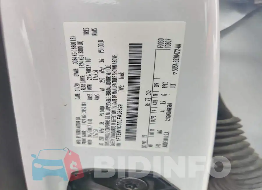 1FTEW1C55LFA96629 Photo# 12