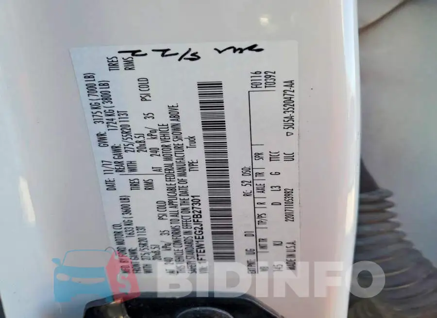 1FTEW1EG2JFB27301 Photo# 12