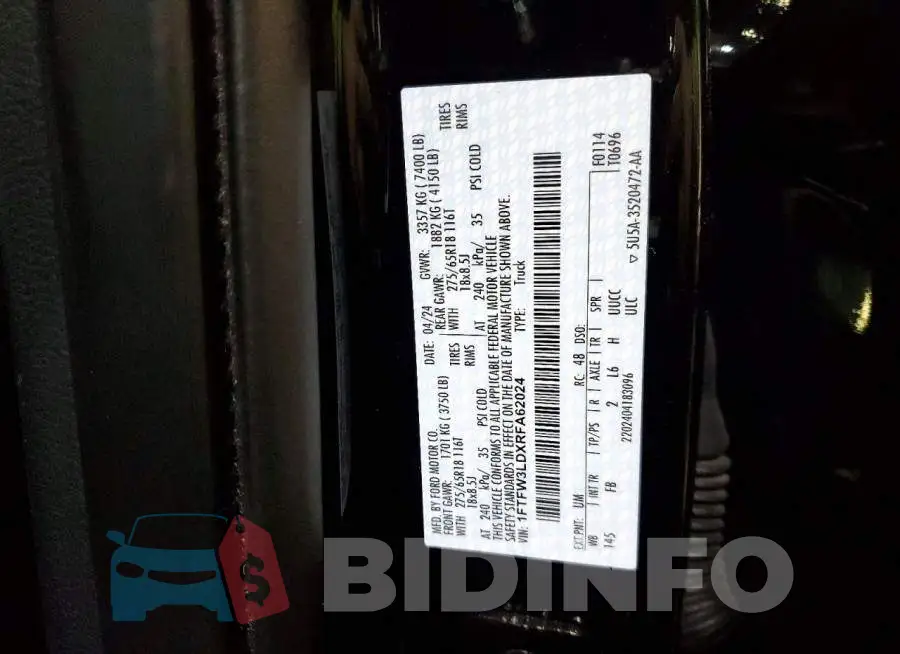 1FTFW3LDXRFA62024 Photo# 12