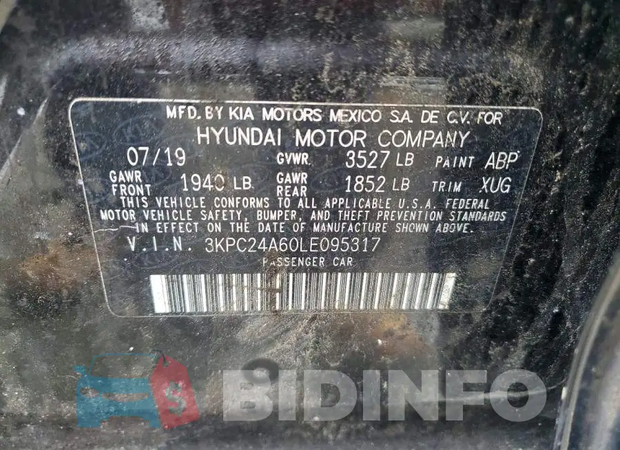 3KPC24A60LE095317 Photo# 12