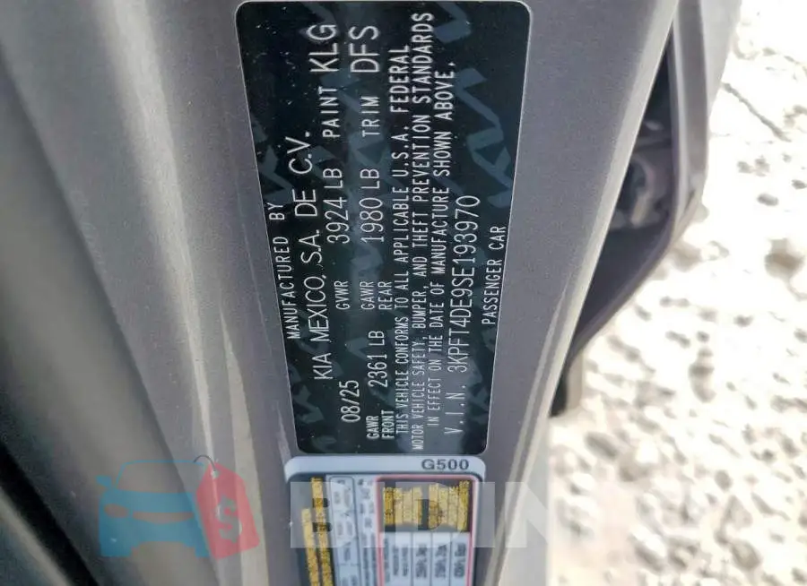 3KPFT4DE9SE193970 Photo# 12