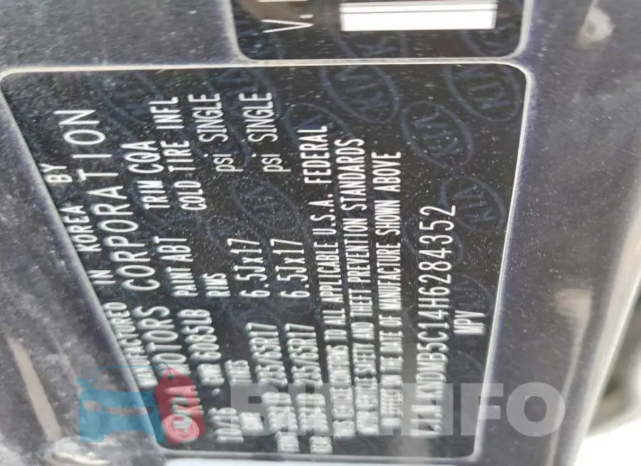KNDMB5C14H6284352 Photo# 14