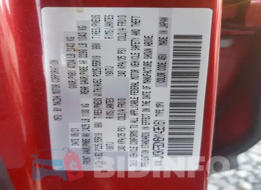 JM3KFBDM6M1435161 Photo# 13