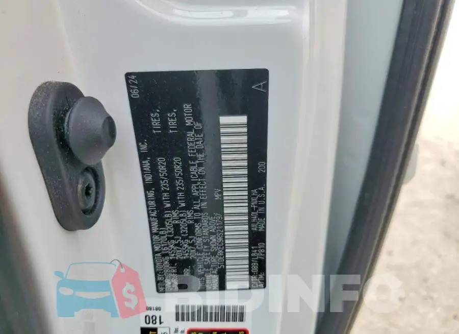 5TDERKEC9RS211797 Photo# 14