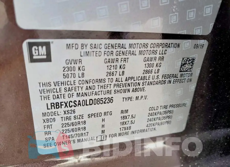 LRBFXCSA0LD085236 Photo# 13