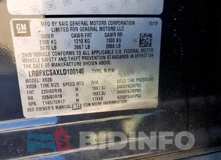 LRBFXCSAXLD100146 Photo# 13