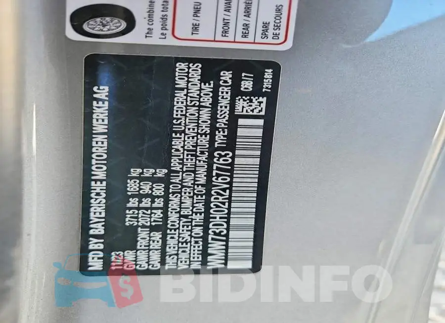 WMW73DH02R2V67763 Photo# 12